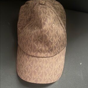Brown Michael Kors hat